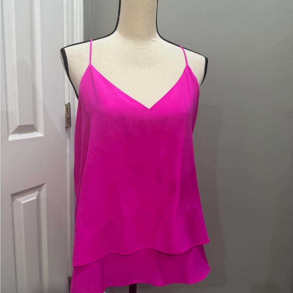 Lavender Brown Fuchsia Camisole Top
